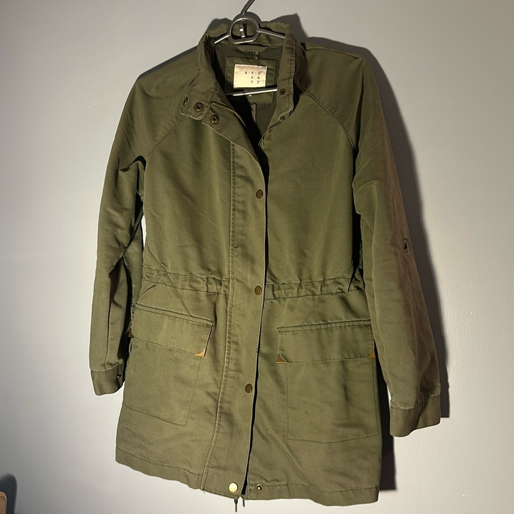 Target A New Day Green Jacket Women’s Size S